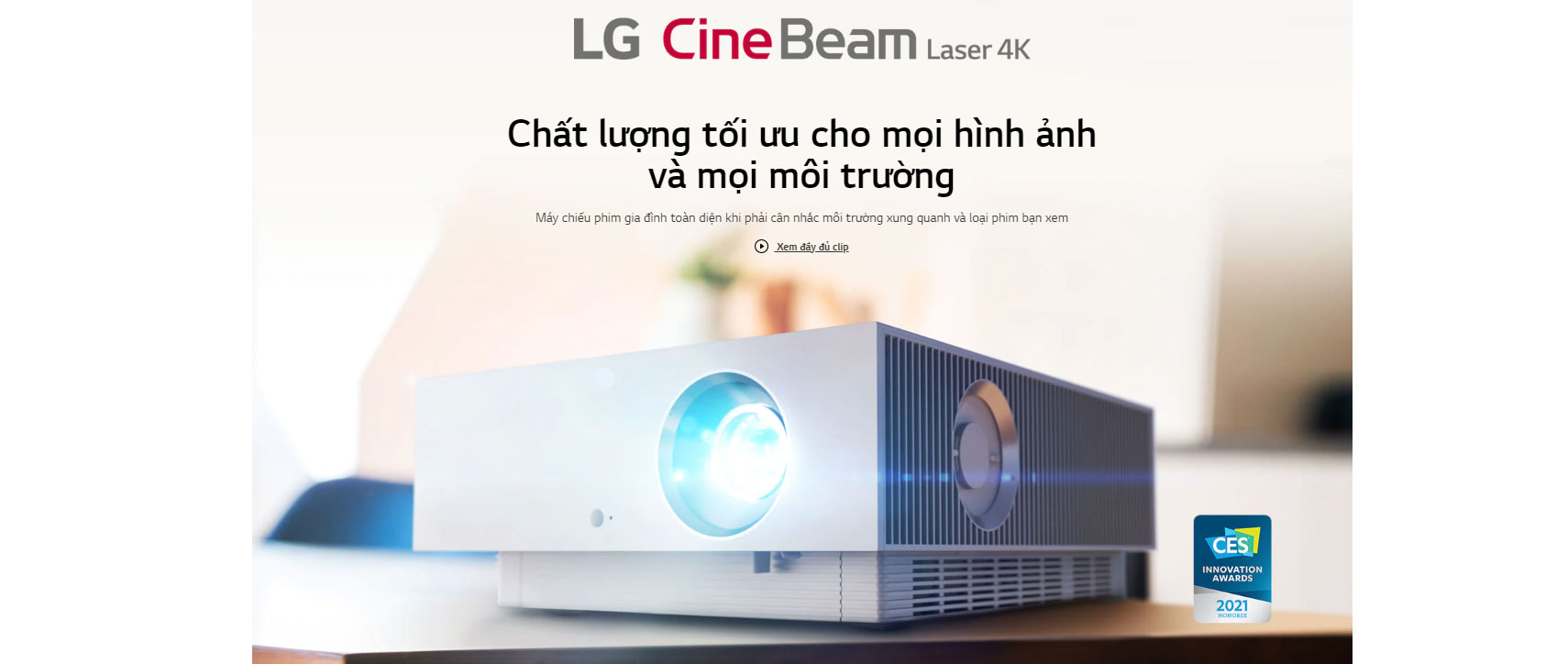 LG CineBeam Laser 4K HU810PW.ATV