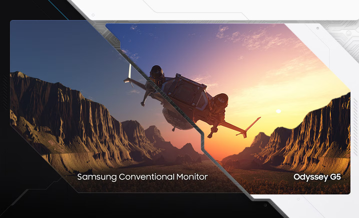 Màn hình cong gaming Samsung Odyssey G5 LS27CG552EEXXV