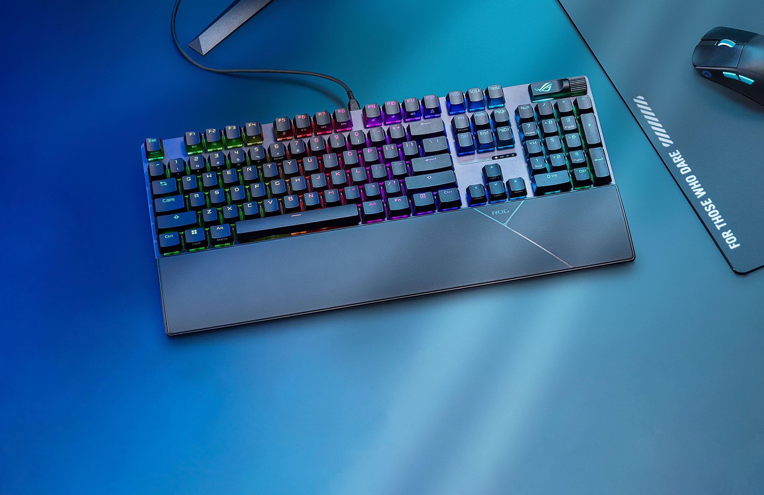 Bàn phím cơ Asus ROG Strix Scope II NX Snow