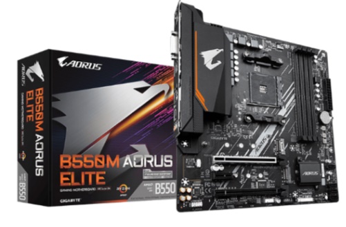 Mainboard Gigabyte B550M AORUS ELITE AX