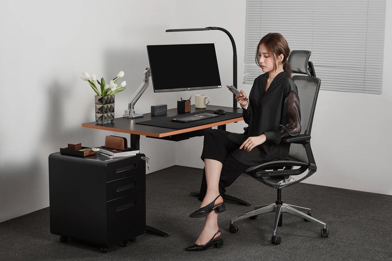Mặt bàn HyperWork MDF 1m2 Core Desk HPW-TT03-BLK Đen