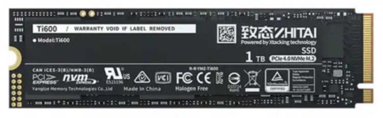Ổ SSD Zhitai Ti600 1TB (NVMe PCIe/ Gen4x4 M2.2280/ 7000MB/s/ 6000MB/s) 