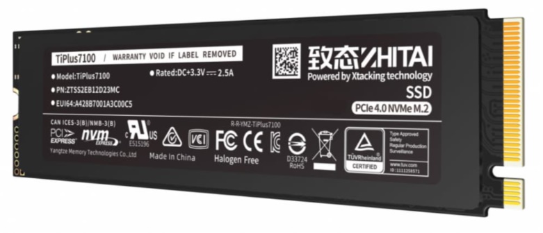 Ổ SSD Zhitai TiPlus7100s