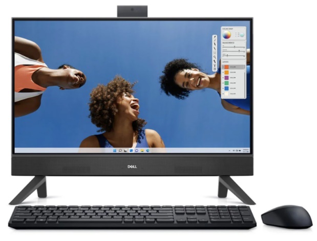 Máy tính AIO Dell Inspiron 5430 G5C0D31 (Core 7-150U/ 16GB/ 1TB SSD/ 23.8inch/ Win 11/ Office/ Black/ 1Y) 