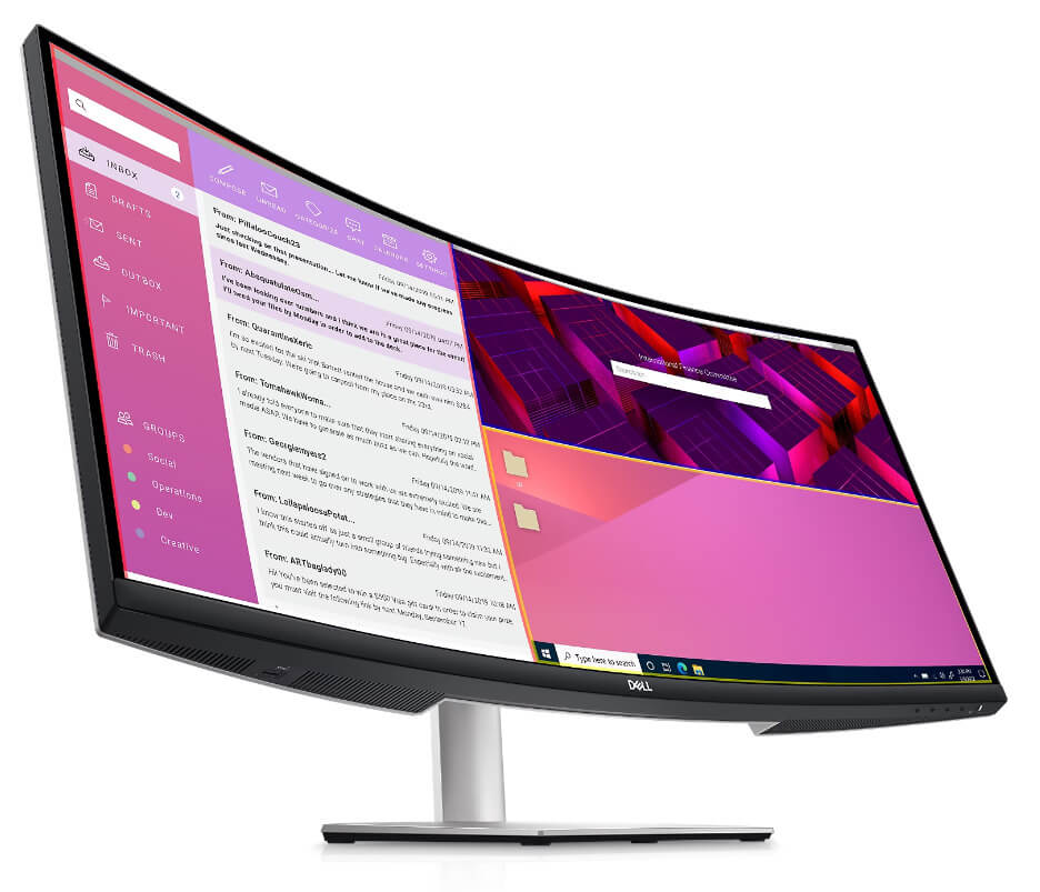 Màn hình Dell S3423DWC 34Inch Curved