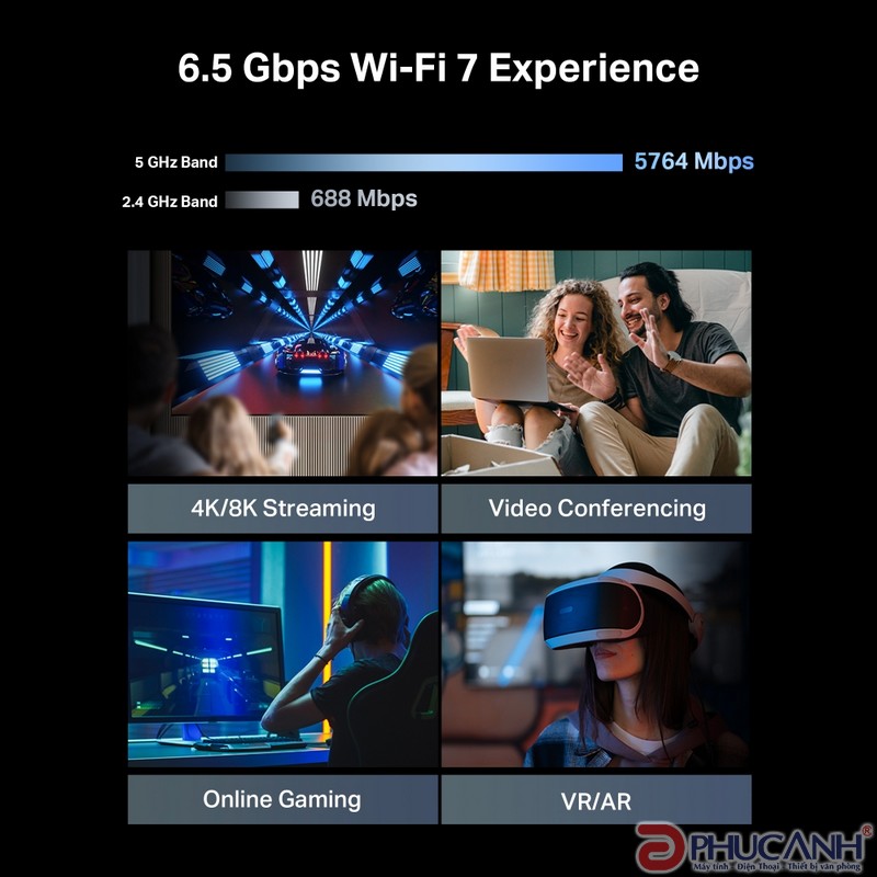 Bộ phát wifi 7 TP-Link Archer BE400