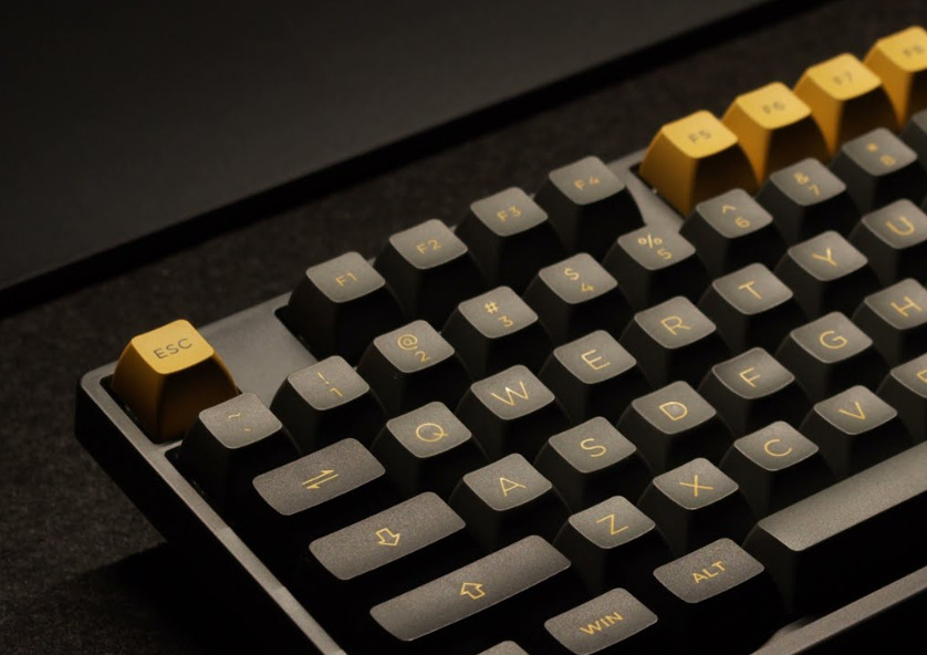 Bàn phím AKKO 3098B Multi-modes Black Gold 