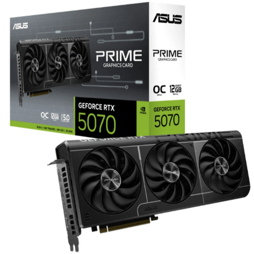 Card đồ họa Asus Prime GeForce RTX 5070 12GB GDDR7 OC Edition (GDDR7/ 192 bit)