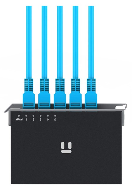 Switch Netis ST105D (10/100Mbps/ 5 Cổng/ Vỏ kim loại)