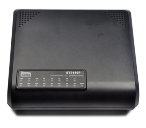 Switch Netis ST3116P (10/100Mbps/ 16 Cổng/ Vỏ Nhựa)