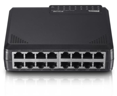 Switch Netis ST3116P (10/100Mbps/ 16 Cổng/ Vỏ Nhựa)