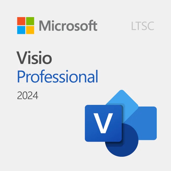 Phần mềm Microsoft Visio LTSC Professional 2024 (1 thiết bị/ Vĩnh viễn)