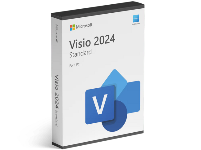 Phần mềm Microsoft Visio Standard 2024 ESD EP2-07167 - Công cụ trực quan hóa dữ liệu mạnh mẽ dành cho doanh nghiệp hiện đại