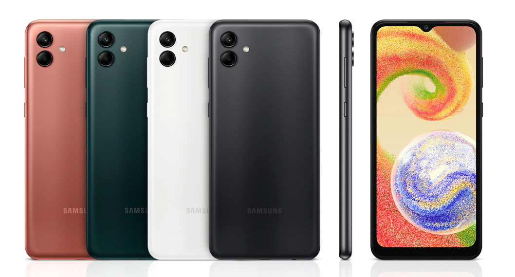 Điện thoại Samsung Galaxy A04s (4Gb/ 64Gb/ Xanh)