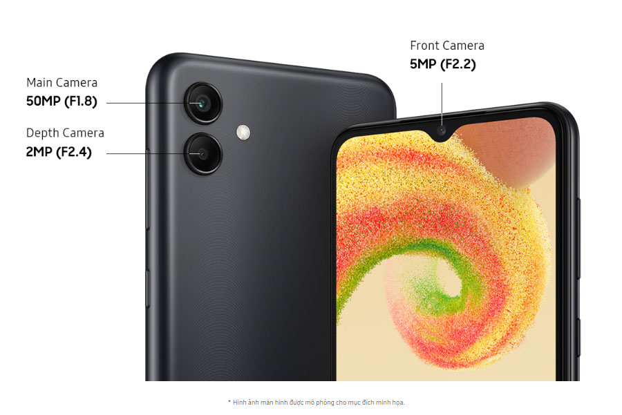 Điện thoại Samsung Galaxy A04s (4Gb/ 64Gb/ Xanh)