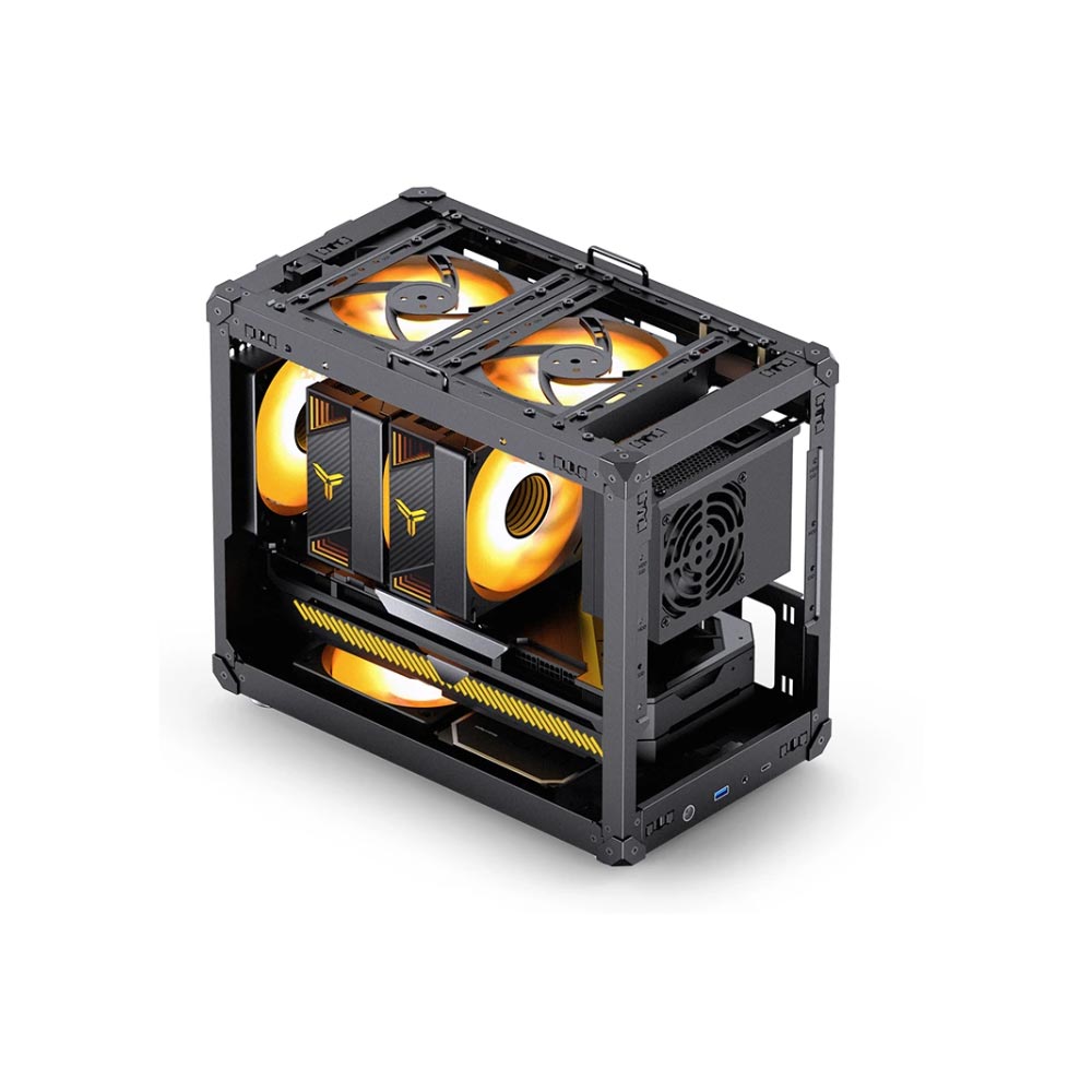 Vỏ m&aacute;y t&iacute;nh JONSBO C6 MAX Black
