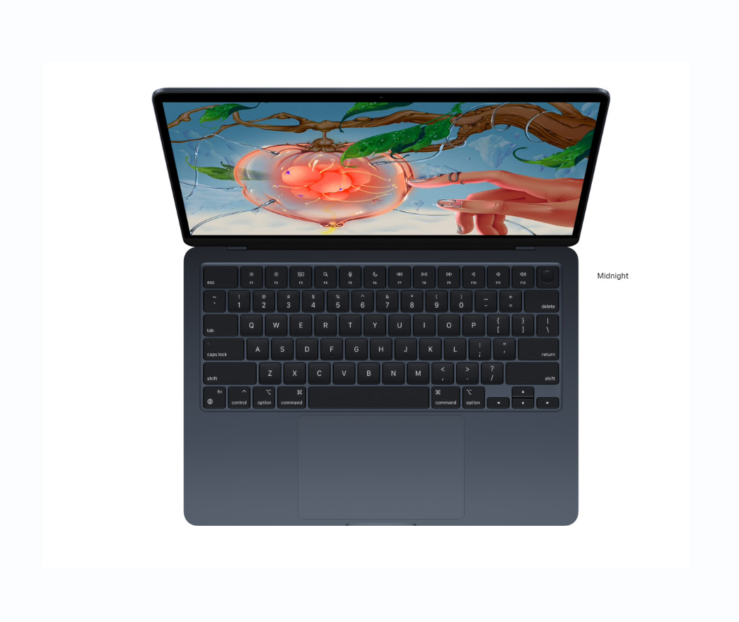 Laptop Apple Macbook Air M2 10GPU/8Gb/512Gb Midnight - MLY43SA/A