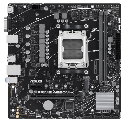 Mainboard Asus Prime A620M-K (AMD A620/ Socket AM5/ M-ATX/ DDR5)
