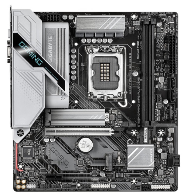 Mainboard Gigabyte B760M GAMING WIFI6 PLUS GEN5 (Intel B760/ Socket 1700/ M-ATX/ 2 khe ram/ DDR5/ 2.5 Gigabit LAN)