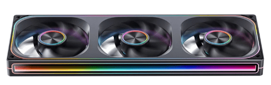 Quạt case JONSBO ZA-360B BLACK LED ARGB