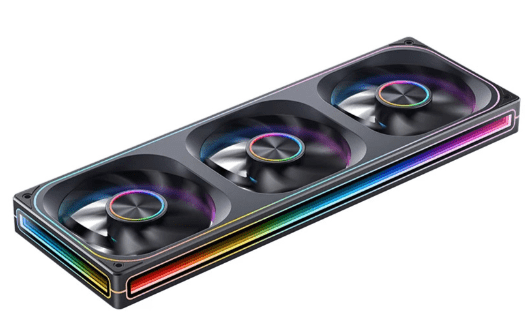 Quạt case JONSBO ZA-360B BLACK LED ARGB
