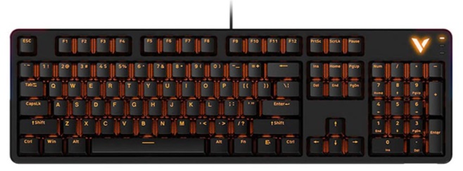 B&agrave;n ph&iacute;m cơ Rapoo V500pro V2 Blue Switch