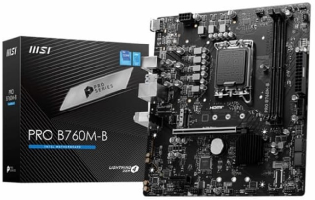 Mainboard MSI PRO B760M-B DDR4 (Có Sync Led)