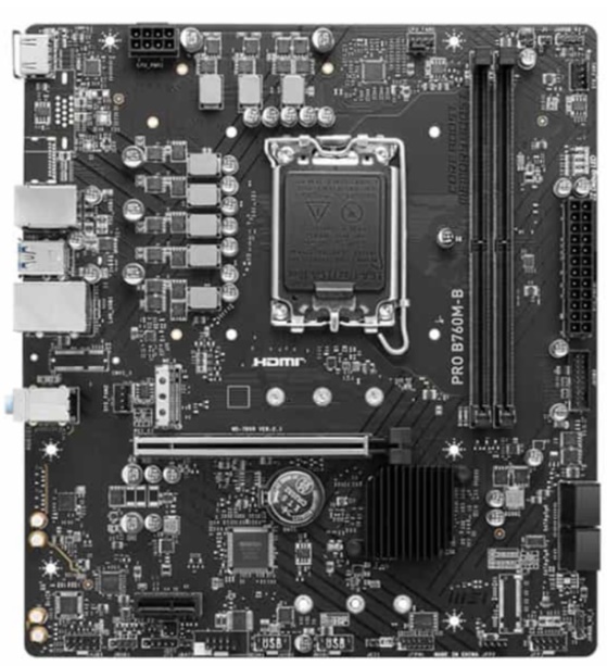 Mainboard MSI PRO B760M-B DDR4 (Có Sync Led)