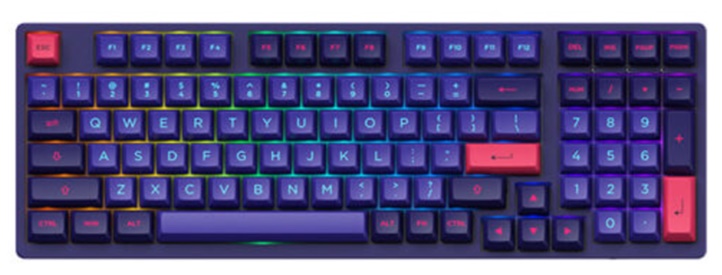 B&agrave;n ph&iacute;m cơ AKKO 3098 NEON (USB Type-C/ LED Rainbows) 