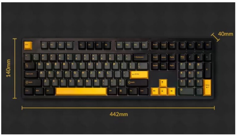 B&agrave;n ph&iacute;m cơ AKKO 3108RF V3 Black&Gold