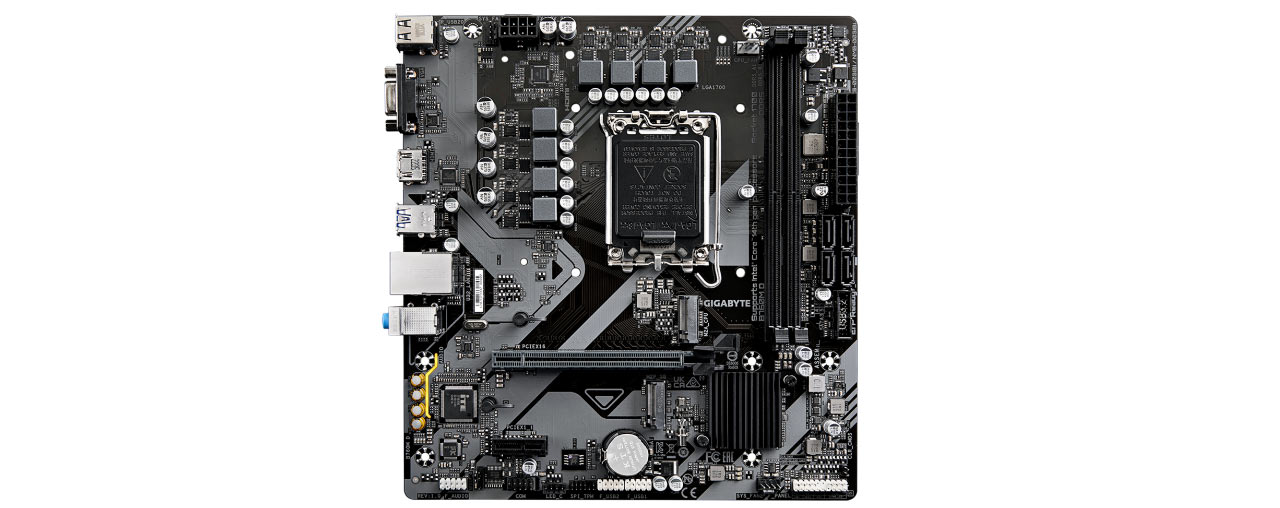 Mainboard Gigabyte B760M E (Intel B760/ Socket 1700/ M-ATX/ 2 khe ram/ DDR5/ 2.5 Gigabit LAN) (ID: 55896)