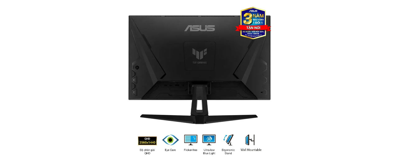 Màn hình Asus TUF Gaming VG27AQ5A (27Inch/ QHD (2560x1440)/ 0,3ms/ 210Hz/ 300cd/m2/ IPS/ Loa) (ID: 59840)