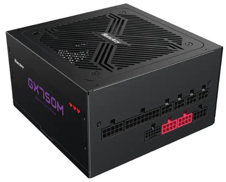 Nguồn máy tính Huntkey GX750M (750W/ 80 Plus Gold/ Full-Modular/ ATX/ Đen)