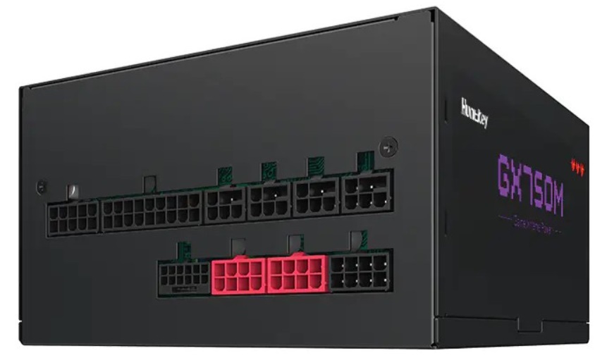 Nguồn máy tính Huntkey GX750M (750W/ 80 Plus Gold/ Full-Modular/ ATX/ Đen)