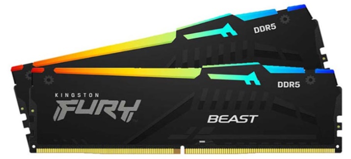 Ram desktop Kingston FURY Beast RGB EXPO 32GB (2x16GB) DDR5 6000Mhz (KF560C36BBE2AK2-32) 