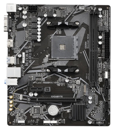 Mainboard Gigabyte A520M K V2
