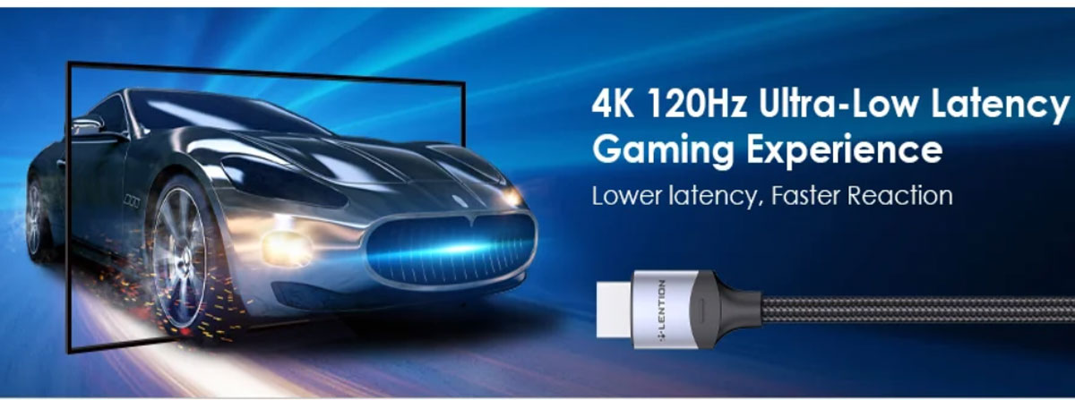Cáp HDMI Lention HH21-M1 3M chuẩn 2.1 hỗ trợ 8K60Hz
