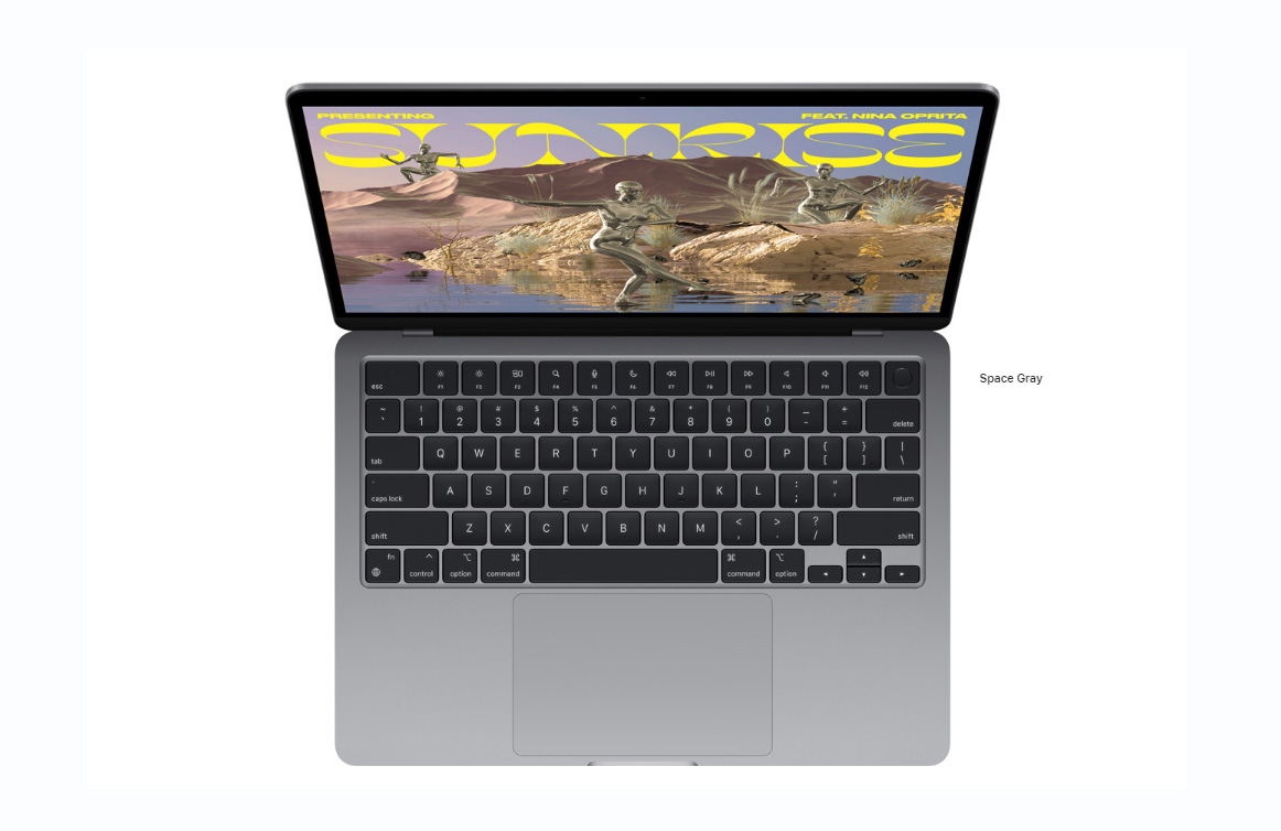 Laptop Apple Macbook Air M2 8GPU/8Gb/256Gb Space Gray