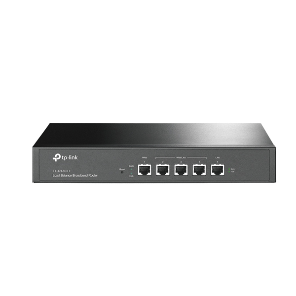 Thiết bị cân bằng tải TP-Link TL-R480T+ (4 cổng WAN/ 55 User)