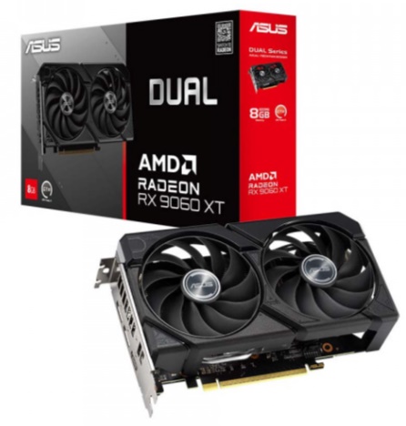 Card đồ họa Asus Dual Radeon RX 9060 XT 8G (GDDR6/ 128 bit)
