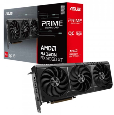 Card đồ họa Asus Prime Radeon RX 9060 XT OC 16G (GDDR6/ 128 bit) 