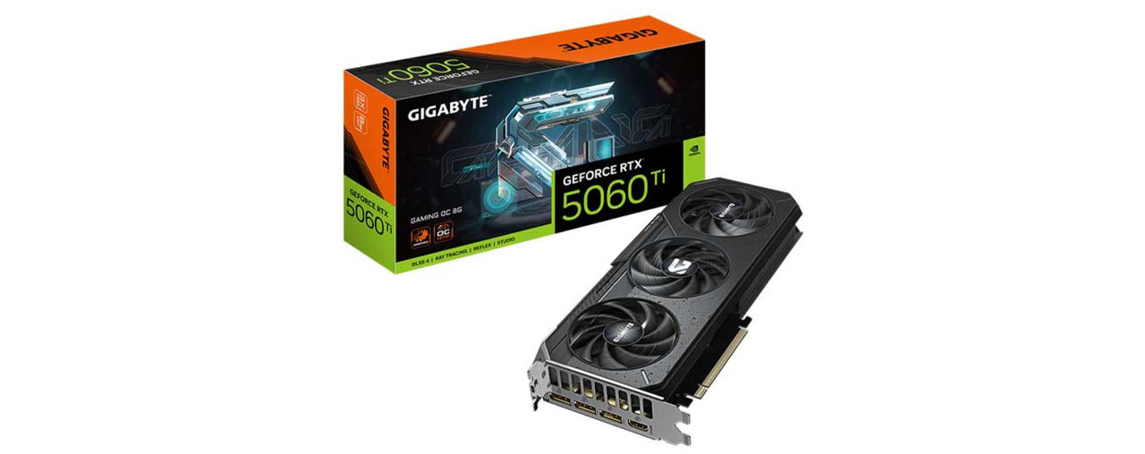 Card đồ họa Gigabyte GeForce RTX 5060 Ti GAMING OC 8G GDDR7 (N506TGAMING OC-8GD) (ID: 59312)