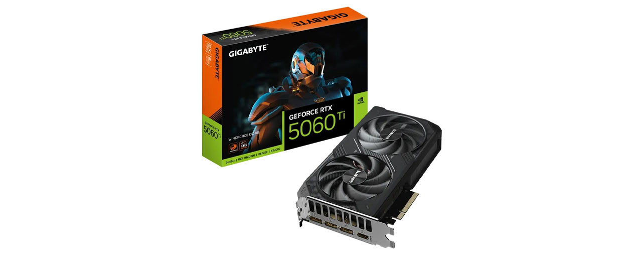 Card đồ họa Gigabyte GeForce RTX 5060 Ti WINDFORCE OC 8G GDDR7 (N506TWF2OC-8GD) (ID: 59309)