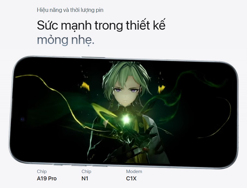 Điện thoại Apple iPhone Air 