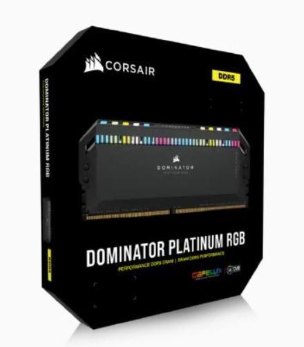 RAM Corsair DOMINATOR PLATINUM RGB 64GB (2x32GB) DDR5 5200MHz Black