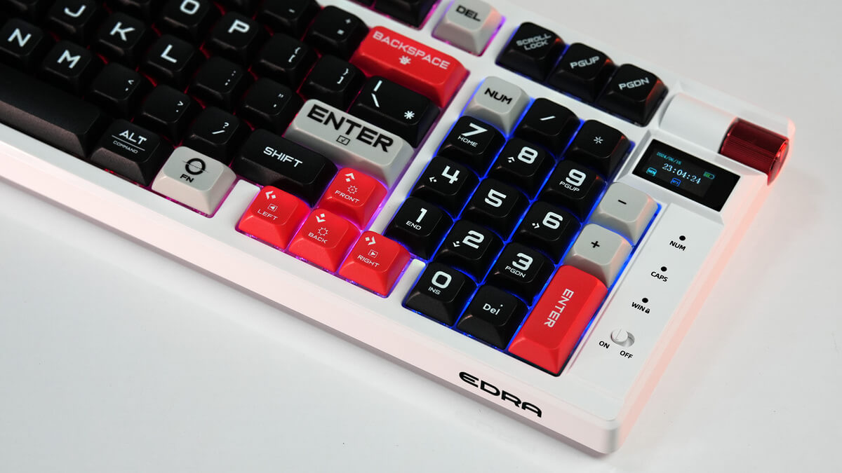 B&agrave;n ph&iacute;m cơ E-Dra EK398 Pro Wireless
