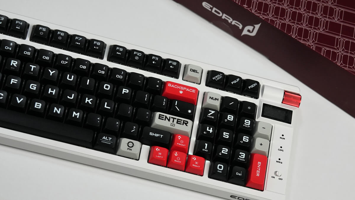 B&agrave;n ph&iacute;m cơ E-Dra EK398 Pro Wireless