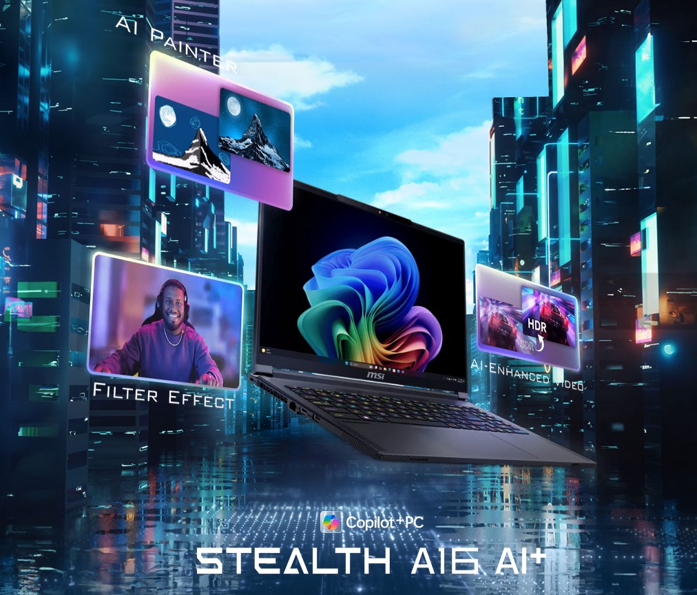 Laptop MSI Gaming Stealth A16 AI+ A3XVGG-208VN