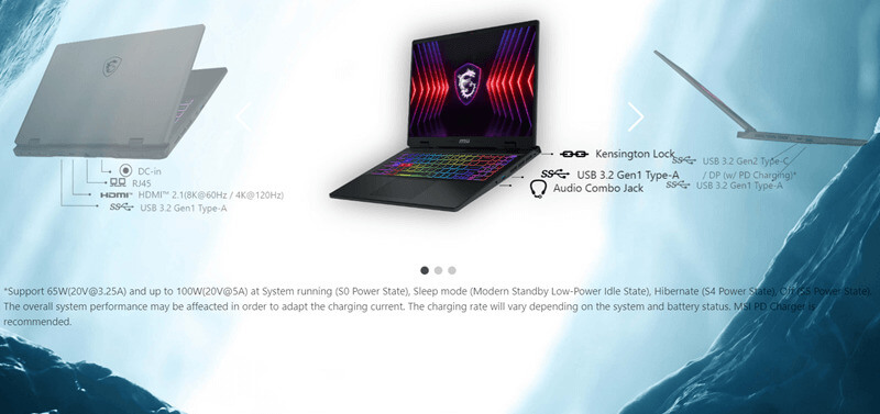 Laptop MSI Sword 16 HX B14VEKG-856VN