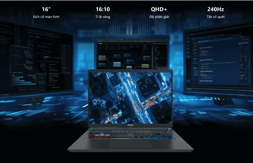 Laptop MSI Gaming Vector 16 HX AI A2XWIG-062VN